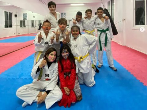 Classe de taekwondo a Janes Sport